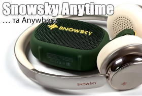 Bluetooth навушники Snowsky Anytime (+ колонка Anywhere)