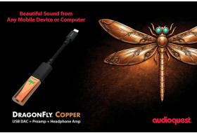 AudioQuest DragonFly Copper ‒ нове покоління легендарного портативного ЦАП