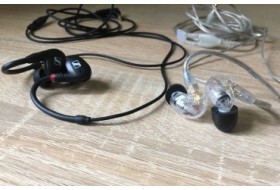 Shure SE215 vs Sennheiser IE 40 Pro. Сравнение мониторов