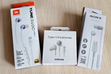 Огляд дротових внутрішньоканальних Type-C навушників  від JBL,  Samsung, Sony – універсальні гарнітури на кожен день