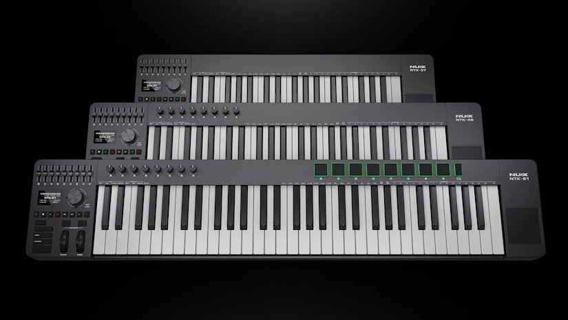 NUX NTK: нова серія MIDI-контролерів із aftertouch та вбудованим тачпадом NUX NTK: нова серія MIDI-контролерів із aftertouch та вбудованим тачпадом