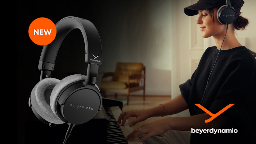 beyerdynamic DT 270 PRO ‒ студійна якість PRO-серії тепер доступніша beyerdynamic DT 270 PRO ‒ студійна якість PRO-серії тепер доступніша