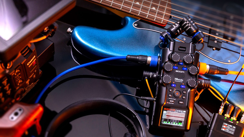 Zoom H6studio ‒ портативний рекордер студійного класу з технологією 32-біт Float