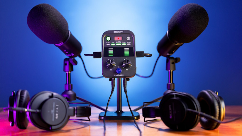 Zoom PodTrak P2 ‒ революційний рекордер для подкастерів з підтримкою двох USB-мікрофонів