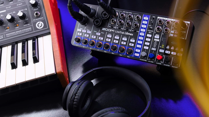 ZOOM LiveTrak L6max ‒ потужність повнорозмірного мікшера та 14-канального рекордера у компактному форматі