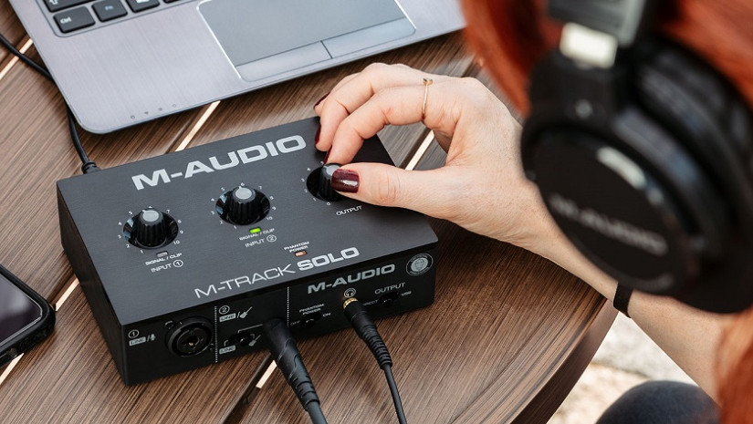 Гаряча новинка від M-Audio - доступний аудіоінтерфейс M-Track Solo!