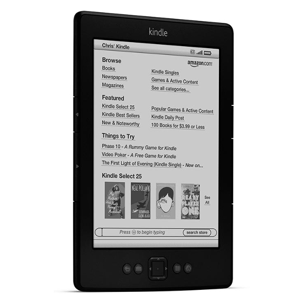 Обзор ридера Amazon Kindle Портатив Блог