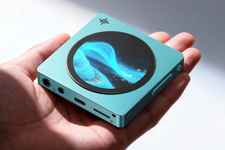 FiiO Snowsky Disc ‒ портативний аудіоплеєр, що поєднує ретро-естетику CD та сучасні Hi-Res технології