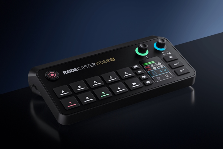 RØDE представляє RØDECaster Video S ‒ нова ера для творців відеоконтенту