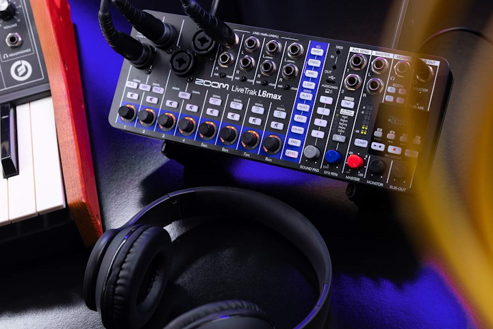ZOOM LiveTrak L6max ‒ потужність повнорозмірного мікшера та 14-канального рекордера у компактному форматі