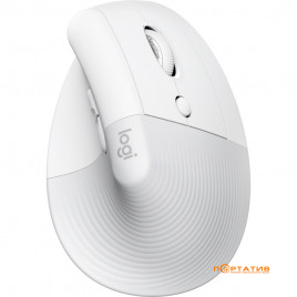 Logitech Lift Vertical Ergonomic Mouse for Business Off-White (910-006496)