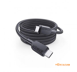 Anker 310 USB-C to USB-C - 0.9m 240W Nylon Black (A81D5H11)