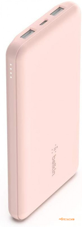 Belkin 10000mAh 15W Dual USB-A USB-C Rose Gold (BPB011BTRG)