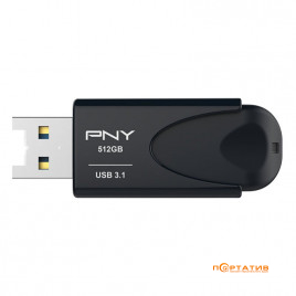 PNY Attache 4 512GB USB 3.1 Black (FD512ATT431KK-EF)
