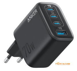 Anker Nano Charger 70W 4-Ports Black (A121CG11)