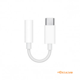 Apple USB-C to 3.5 mm Headphone Jack Adapter (MW2Q3ZM/A)