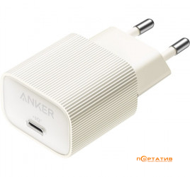 Anker PowerPort 511 Nano IV 30W USB-C GaN White (A2337G21)