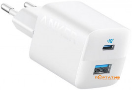 Anker PowerPort 323 - 33W Dual-Port White (A2331G21)