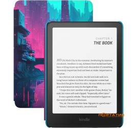 Amazon Kindle Paperwhite 12th Gen. 16GB Kids Cyber CIty Cover