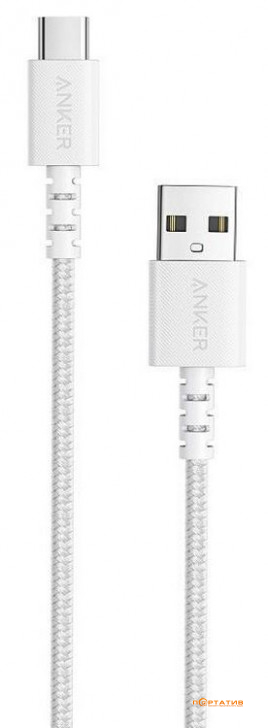 Anker Powerline Select+ USB-C to USB-A - 1.8 m White (A8023H21)