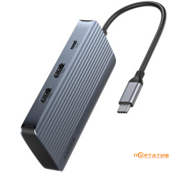 Anker USB-C Hub 7-in-1, PD in 100W/2xHDMI/4xUSB-A (A83740A2)