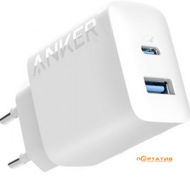 Anker PowerPort 312 - 20W Dual-Port White (A2348G21)