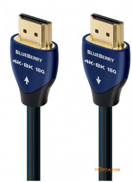 AUDIOQUEST 1.5m HDMI 18G BlueBerry