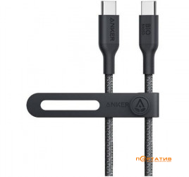 Anker 544 USB-C to USB-C - 1.8m 140W Bio-Nylon Black (A80F6H11)