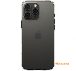 Spigen для Apple iPhone 16 Pro Liquid Crystal, Crystal Clear (ACS08112)