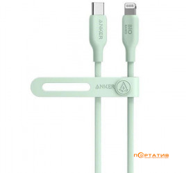 Anker 541 USB-C to Lightning - 0.9m Bio-Based Green (A80A1G61)