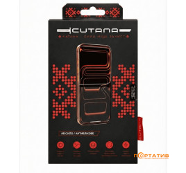 Cutana iPhone 17 Pro 2.5D Premium AR Tempered Glass Black