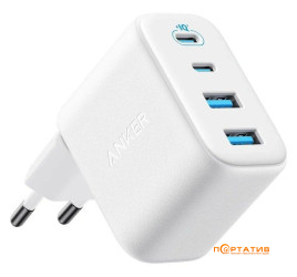 Anker Zolo Charger 50W, 2xUSB-C, 2xUSB-A White (A121EG21)
