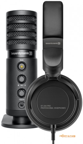Микрофон Beyerdynamic FOX + наушники Beyerdynamic DT 240 Pro Микрофон Beyerdynamic FOX + наушники Beyerdynamic DT 240 Pro