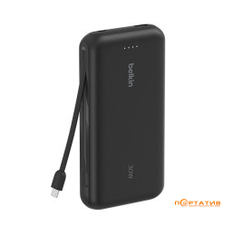 Belkin 20000mAh 30W PD Integrated USB-C Black (BPB024HQBK)
