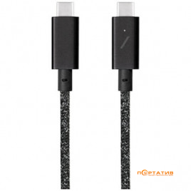 Native Union Belt Cable USB-C to USB-C Pro 240W Cosmos Black (2.4 m) (BELT-PRO2-COS-NP)