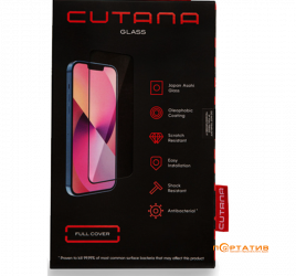 Cutana iPhone 15 Pro 2.5D Tempered Glass Black