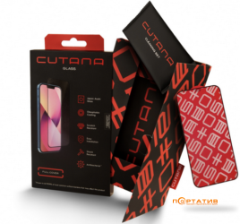 Cutana iPhone 17 Air 2.5D Tempered Glass Black