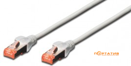 DIGITUS CAT 6 S-FTP 5 m AWG 27/7 LSZH Gray (DK-1644-050)