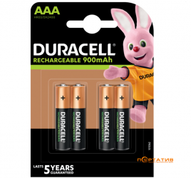 Duracell AAA 900mAh NiMh 4шт (5017001/5007338)