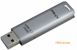 PNY Elite Steel 256 GB USB 3.1 (FD256ESTEEL31G-EF)