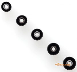 Final Audio Earpiece Type E for TWS Black (set 5 pair) (FI-WEPEBLA)