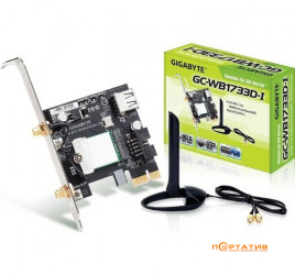 Gigabyte GC-WB1733D-I 2x2 802.11ac + Bluetooth 5 PCI-E x1