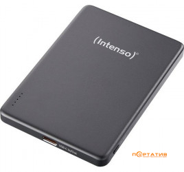 Intenso MW10000 MagSafe 5000mAh PD 20W, Qi 15W Grey (7344024)