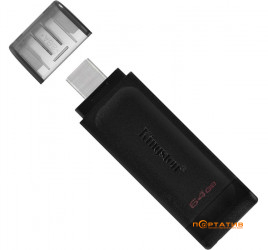 Kingston DataTraveler 70 64GB USB Type-C Black (DT70/64GB)