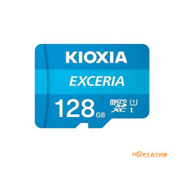 Kioxia microSDXC 128GB Exceria G2 UHS-I U3 V30 + SD Adapter (LMEX2L128GG2)