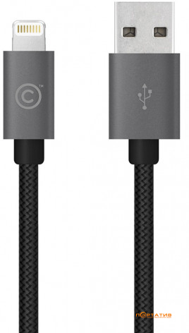Lab.C Lightning Starp Cable A.L Space Grey 1.2 m (LABC-505-GY_N)
