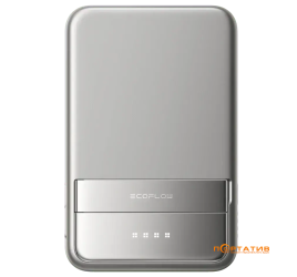 EcoFlow RAPID Magnetic 10000mAh Qi2 15W + PD 65W Silver U (EF-RAPID10000-EU)