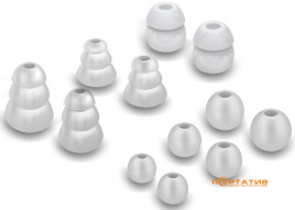 MEE Audio Eartips Combo Set Clear (6 pair TS6-CMB-35-CL)