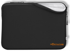 MW Basics 2Life Sleeve Case Black/White for MacBook Air 15 M2 (MW-410161)