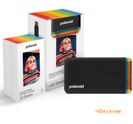 Polaroid Hi-Print 2x3 Pocket Photo Printer Gen 2 Everything Box Black